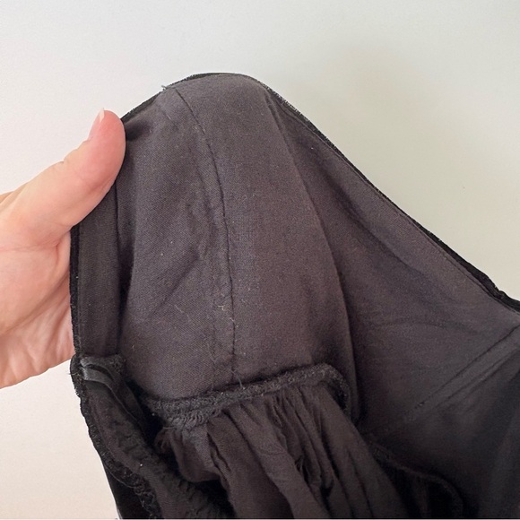 Free People Theo Puff Dress Babydoll Velvet Tulle - Picture 5 of 7